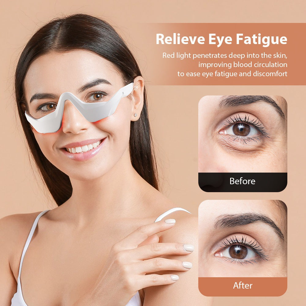 Bright Eyes, Confident You β  Eye Massager with Red Light Therapy