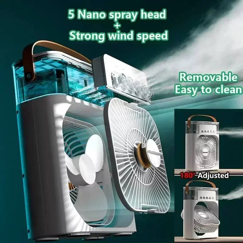 3-in-1 Portable Air Cooler with Humidifier