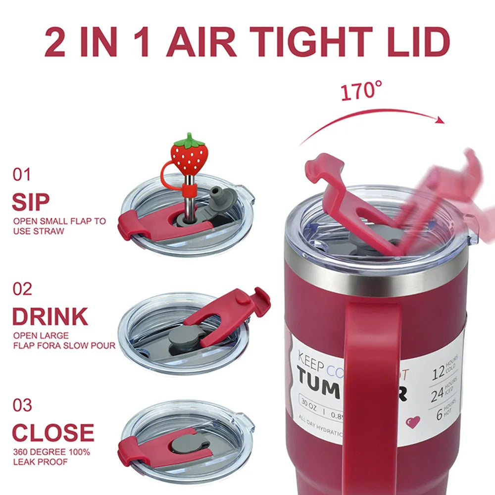 Viral Hydration Tumbler  30oz/40oz Leak-Proof Cup That Keeps Up With You