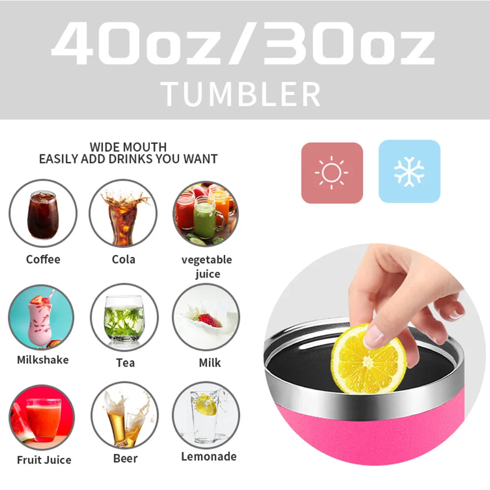 Viral Hydration Tumbler  30oz/40oz Leak-Proof Cup That Keeps Up With You