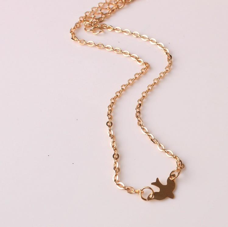 Elegant Bird Pendant Necklace