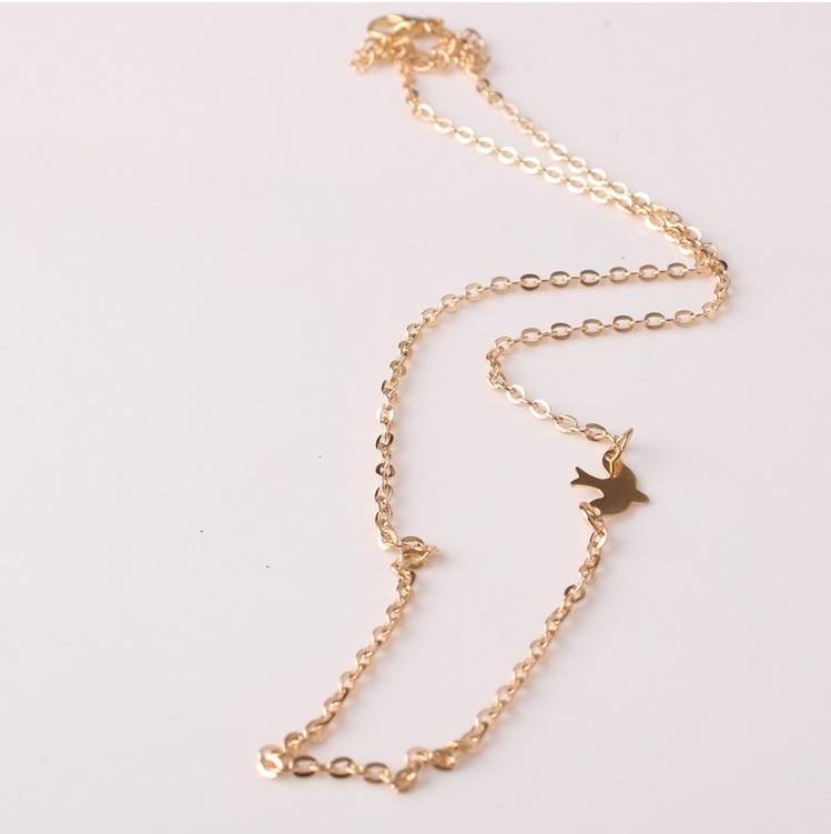 Elegant Bird Pendant Necklace