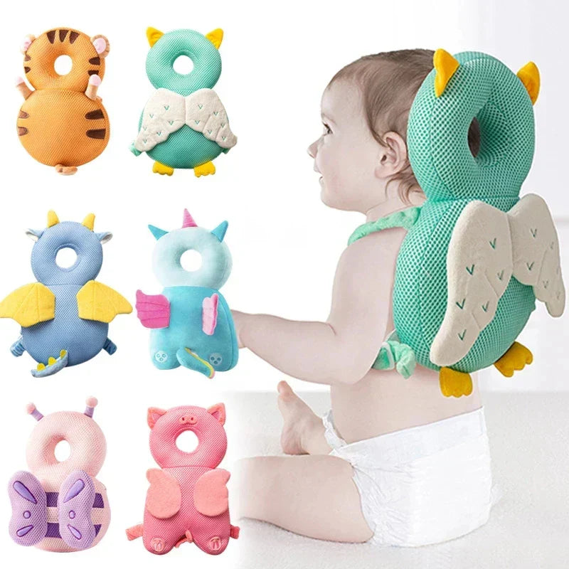 Baby Head Protector Cushion Backpack