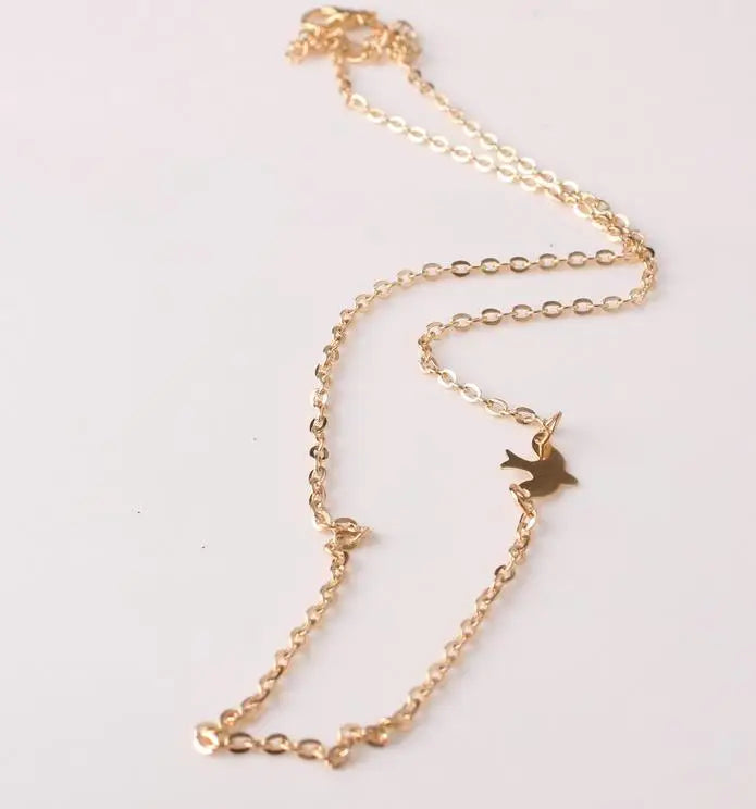 Elegant Bird Pendant Necklace