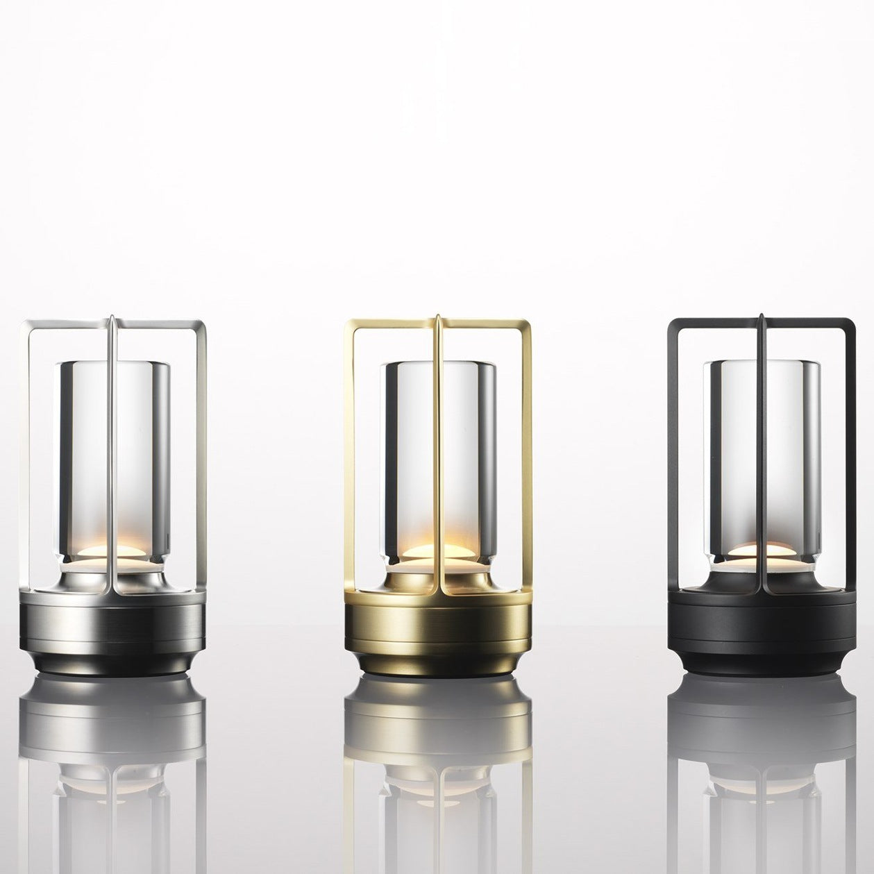Rechargeable Vintage Glow Metal Lantern