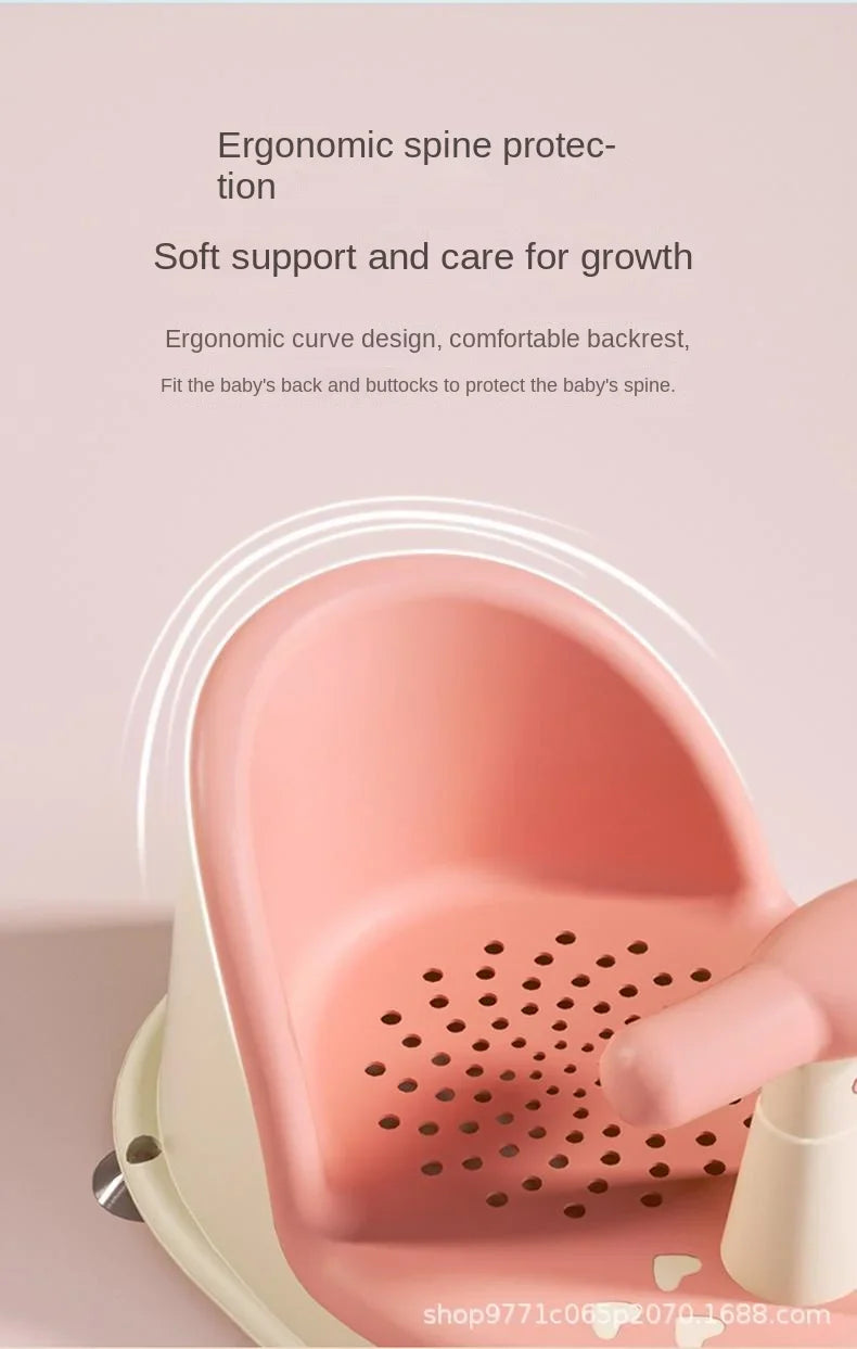 Baby Bath Seat – Safe, Hands-Free Bath Time for Happy Tots
