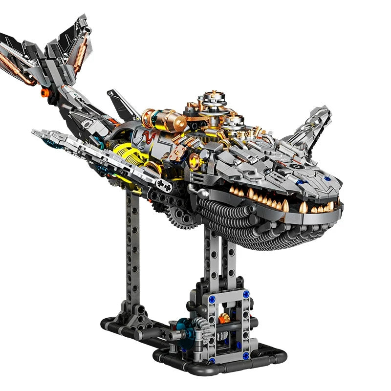 Build-Your-Own Mechanical Shark Set β Glows, Stuns, & Steals the Spotlight