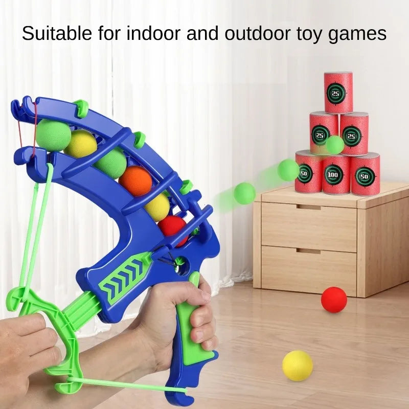 Stick & Slay Party Game β Slingshot + Sticky Dartboard + Mini Hoops = Chaos Unlocked