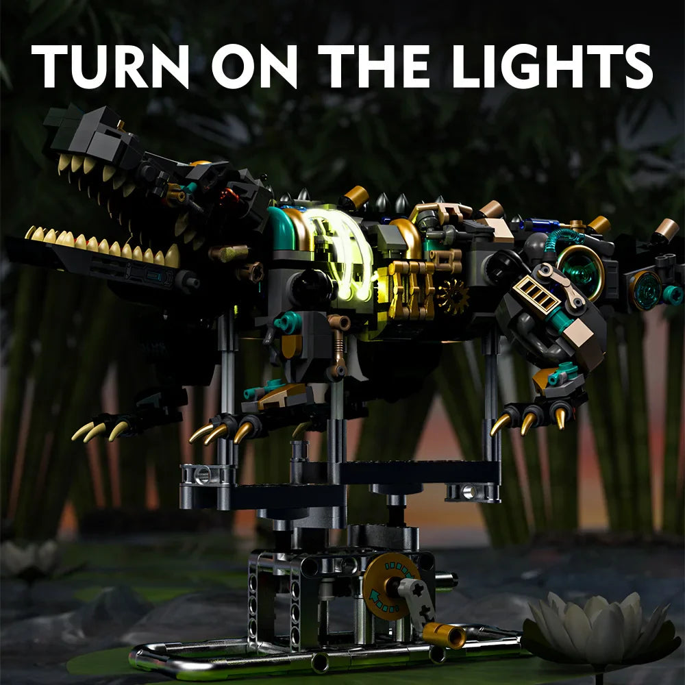 Build-Your-Own Mechanical Shark Set β Glows, Stuns, & Steals the Spotlight