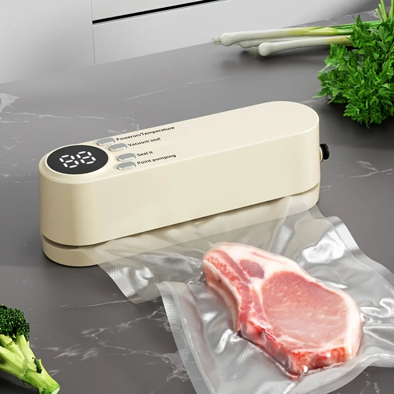 Portable Vacuum Sealer to Keep Food Fresh Longer