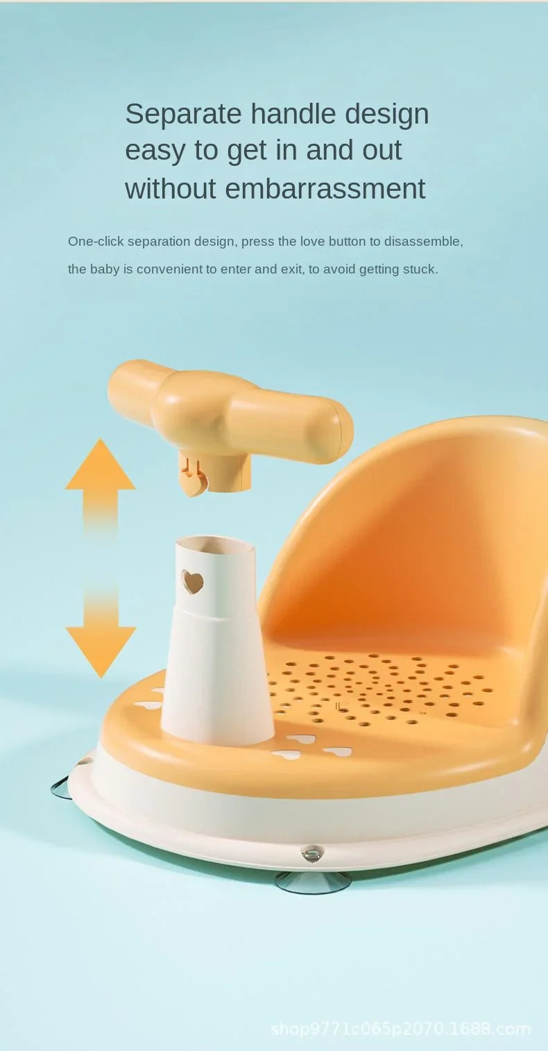 Baby Bath Seat – Safe, Hands-Free Bath Time for Happy Tots