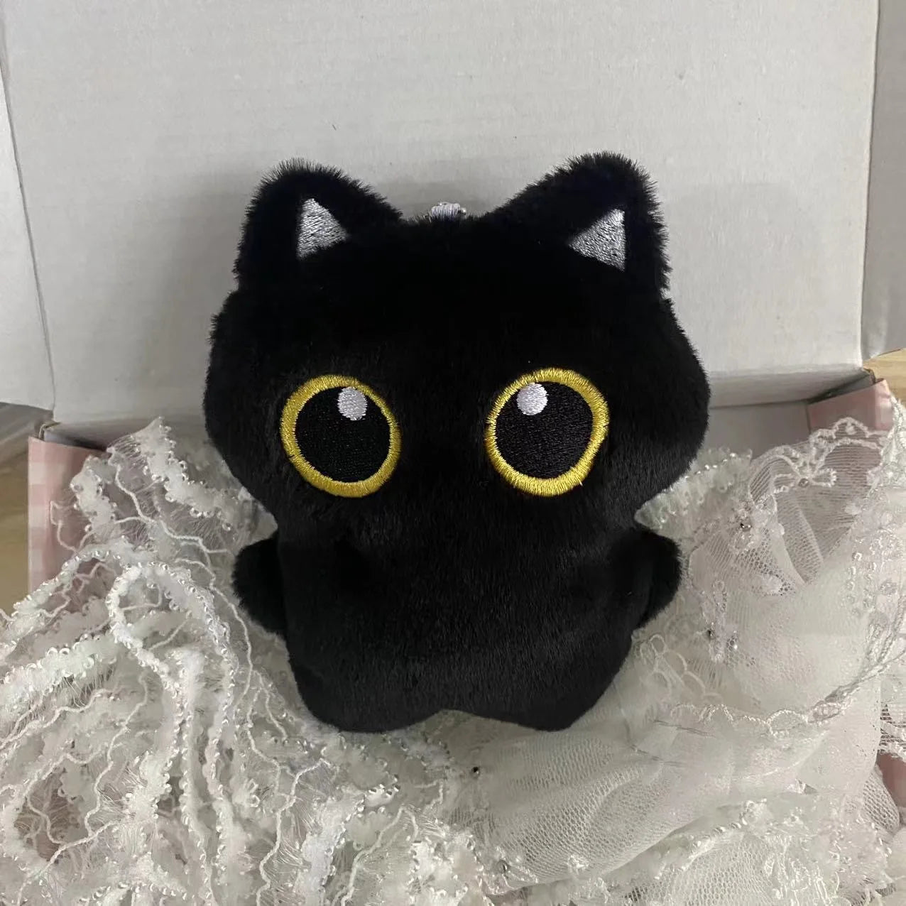 Mini Black Cat Plush β Pocket-Sized Cuteness for Lucky Vibes