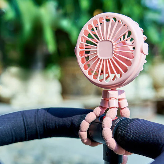 Clip-On Baby Fan for Strollers, Cribs & Travel