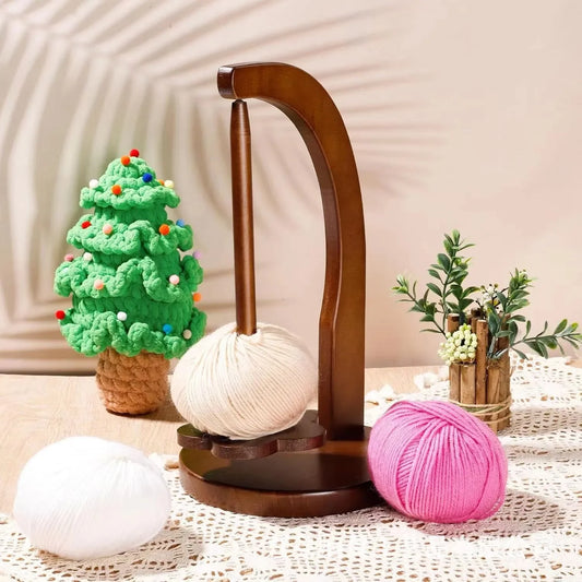 Elegant Wooden Yarn Spool Rack – Tidy Threads, Inspire Creativity