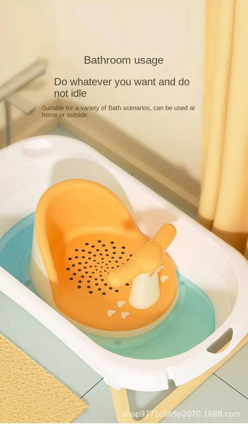 Baby Bath Seat – Safe, Hands-Free Bath Time for Happy Tots