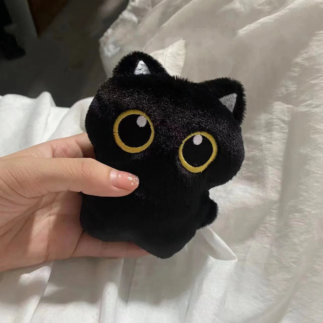 Mini Black Cat Plush β Pocket-Sized Cuteness for Lucky Vibes