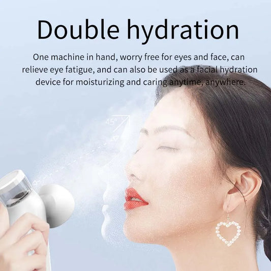 Hydra Mist Multi-Sensory Facial Steamer - Your 10-Minute Wireless Facial Escape