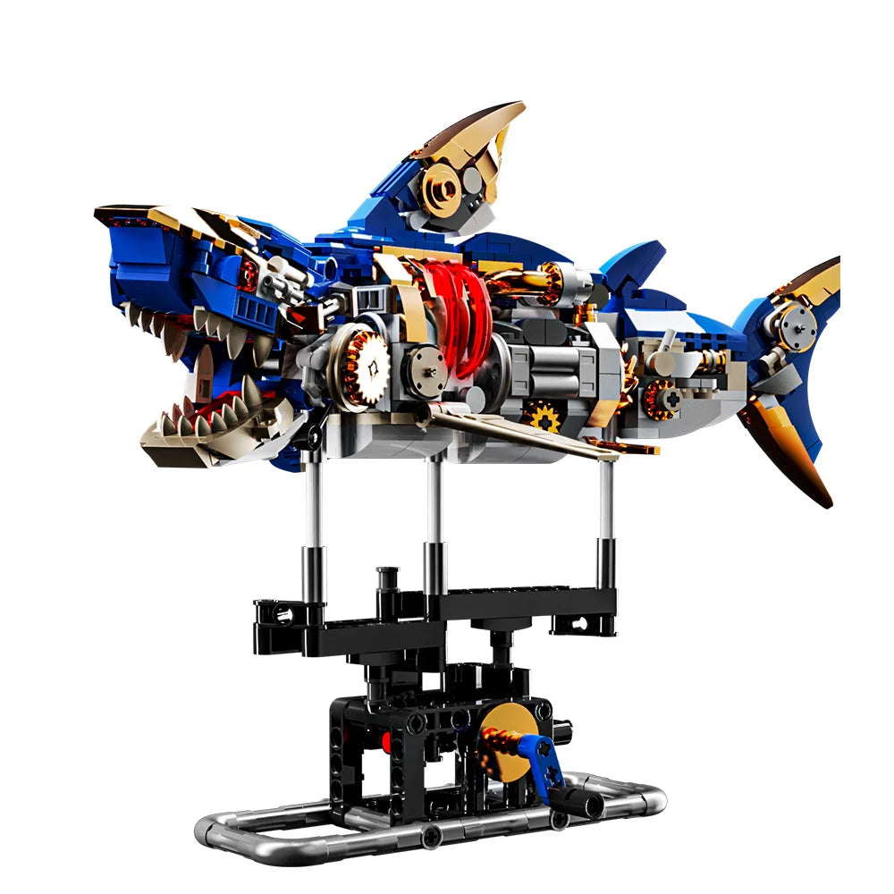 Build-Your-Own Mechanical Shark Set β Glows, Stuns, & Steals the Spotlight