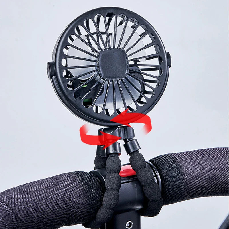 Clip-On Baby Fan for Strollers, Cribs & Travel