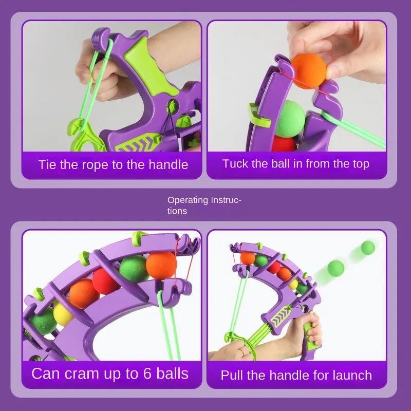 Stick & Slay Party Game β Slingshot + Sticky Dartboard + Mini Hoops = Chaos Unlocked