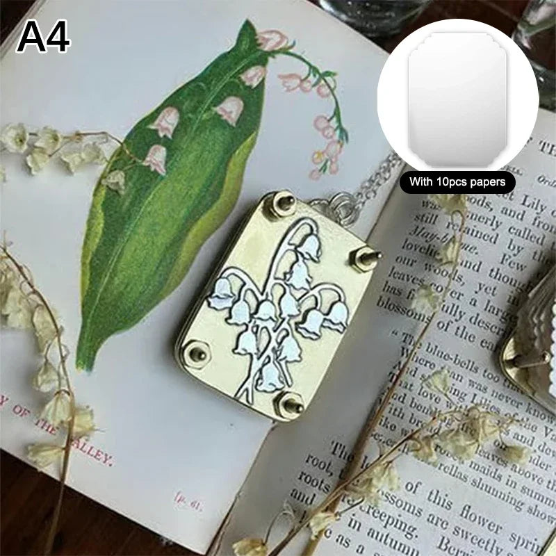 Pocket Flower Press Kit – Preserve Real Blooms for Crafts & Keepsakes