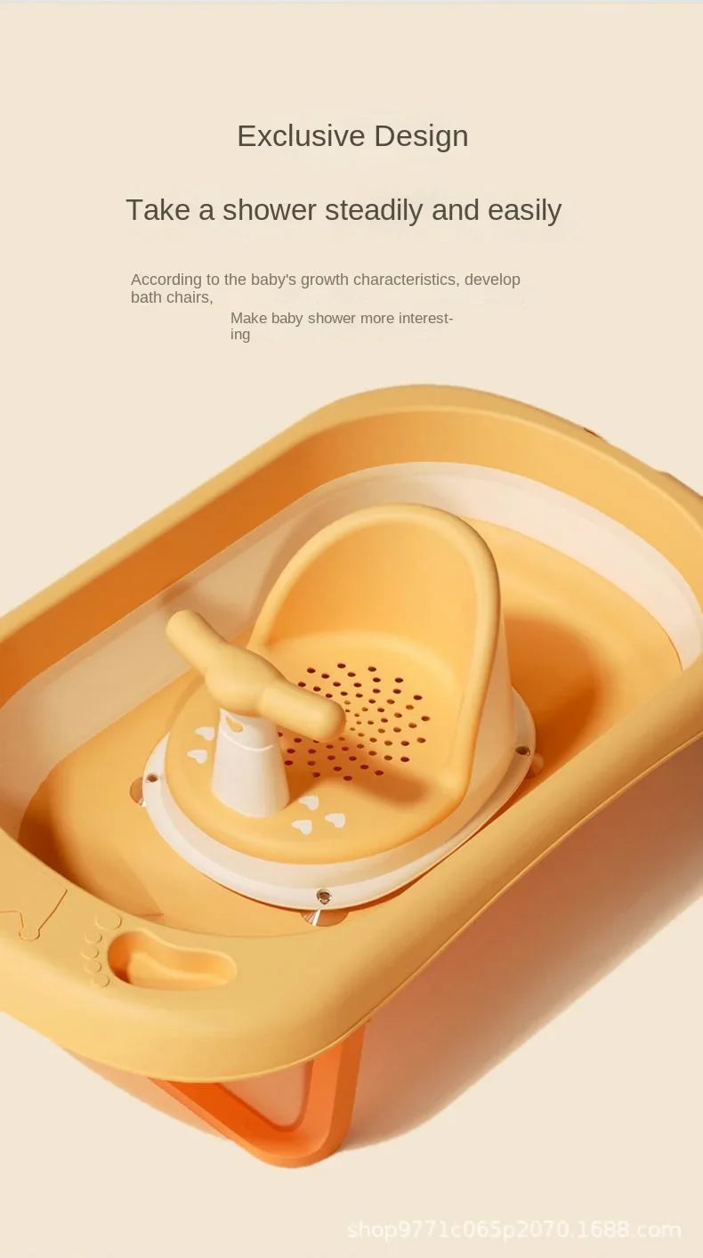 Baby Bath Seat – Safe, Hands-Free Bath Time for Happy Tots