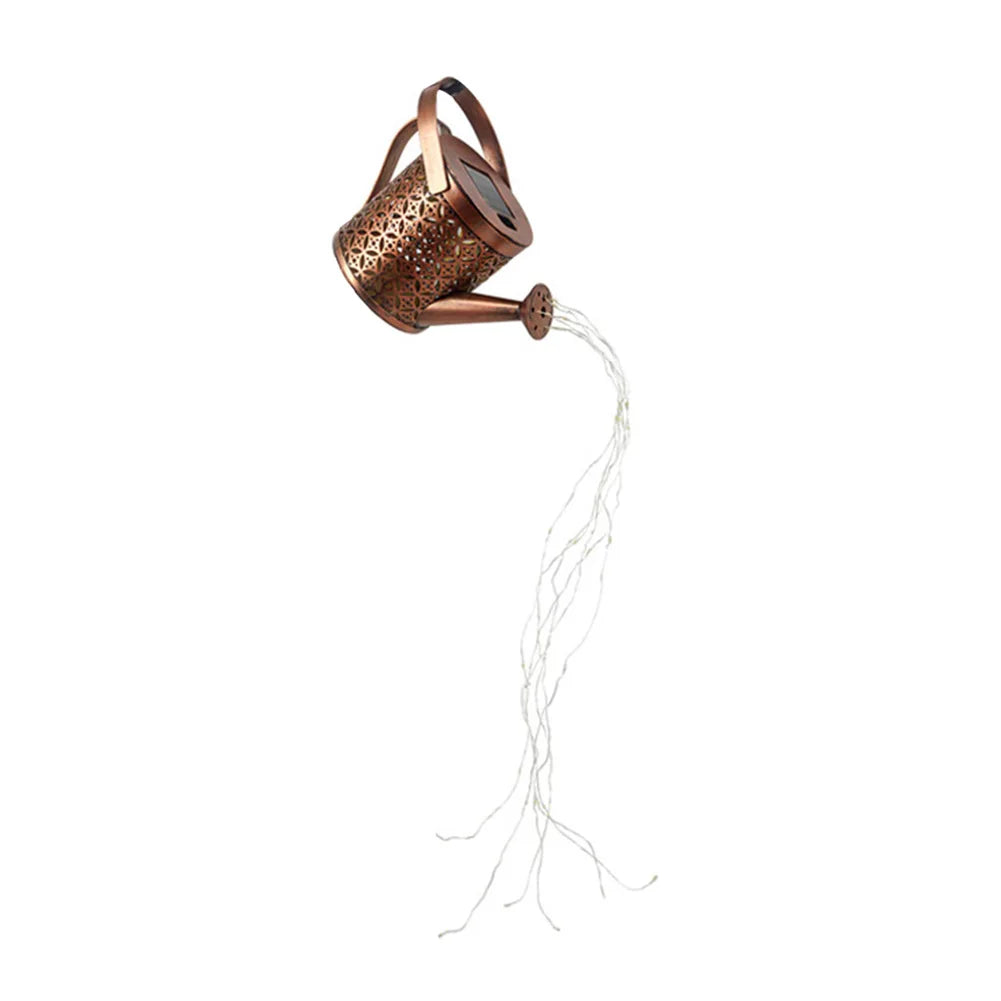 Starlit Shower Solar Watering Can Light – Magical LED Garden Lantern