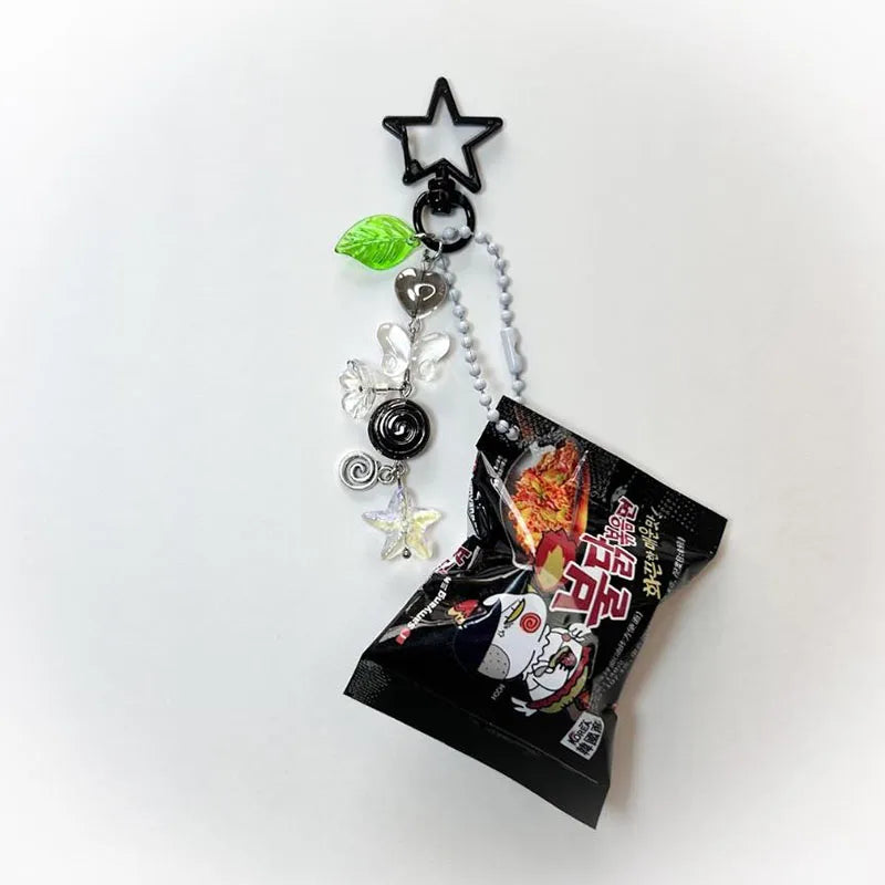 Buldak Ramen Korean Noodle Keychain