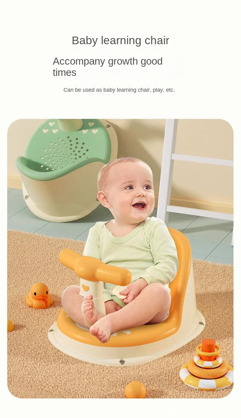 Baby Bath Seat – Safe, Hands-Free Bath Time for Happy Tots