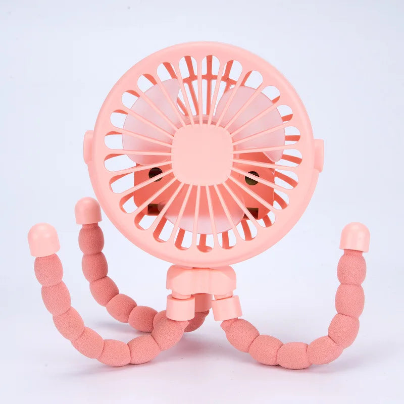 Clip-On Baby Fan for Strollers, Cribs & Travel