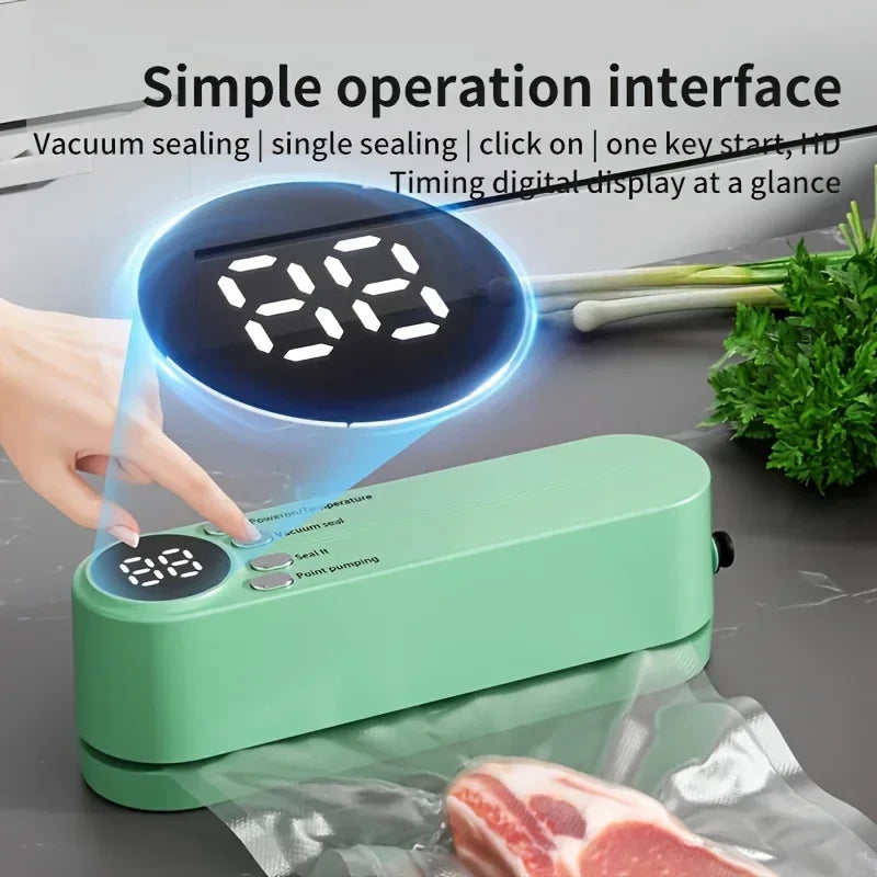 Portable Vacuum Sealer to Keep Food Fresh Longer