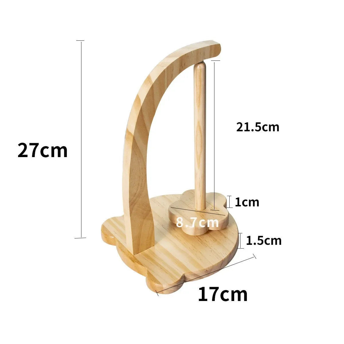 Elegant Wooden Yarn Spool Rack – Tidy Threads, Inspire Creativity