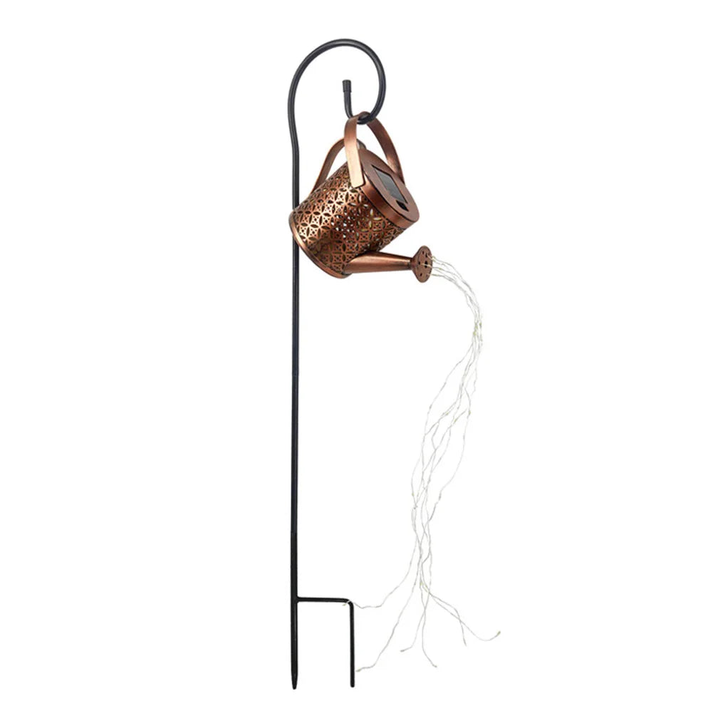 Starlit Shower Solar Watering Can Light – Magical LED Garden Lantern