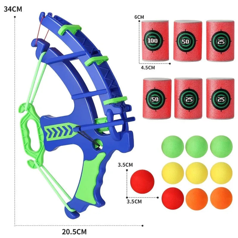 Stick & Slay Party Game β Slingshot + Sticky Dartboard + Mini Hoops = Chaos Unlocked