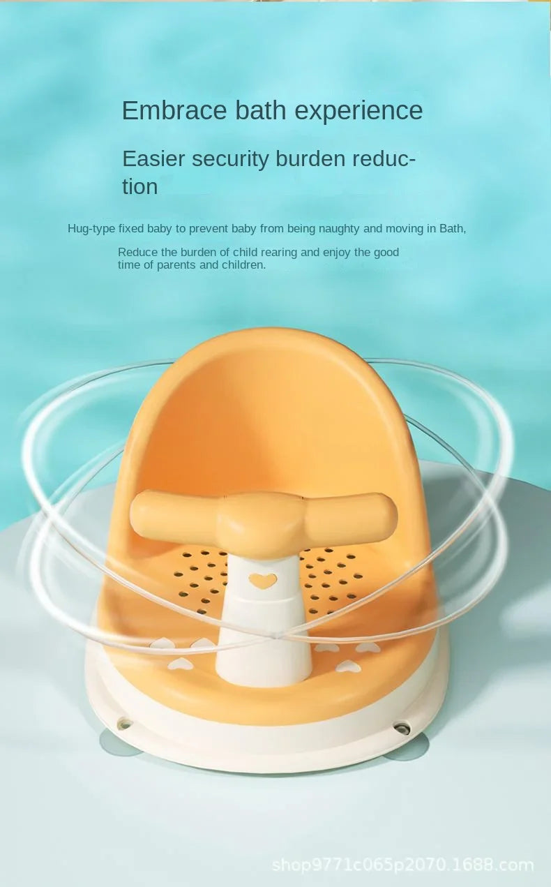 Baby Bath Seat – Safe, Hands-Free Bath Time for Happy Tots