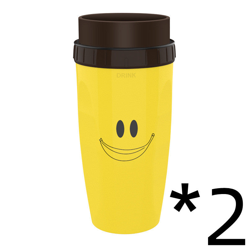 TwistLock No-Lid Travel Tumbler – Spill-Proof, Hot & Cold Drink Cup with Straw Seal