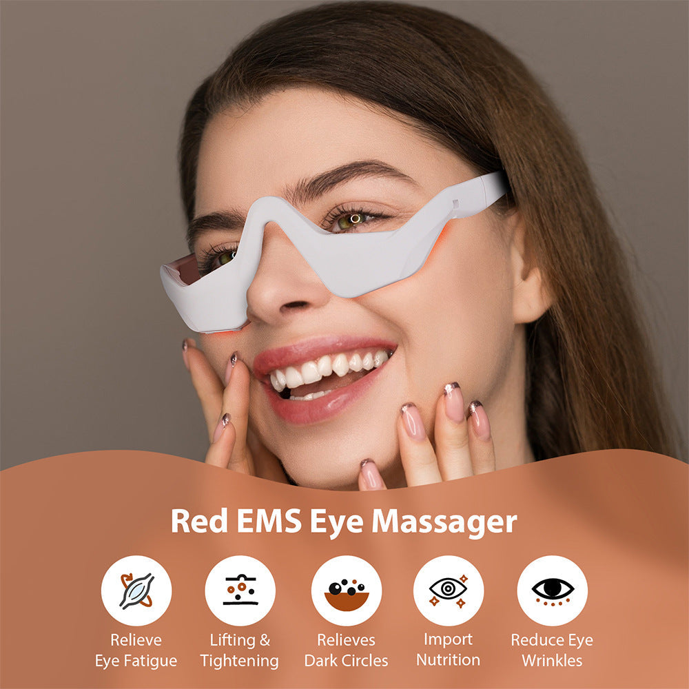 Bright Eyes, Confident You –  Eye Massager with Red Light Therapy
