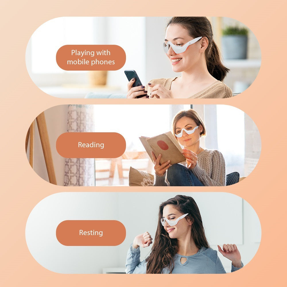 Bright Eyes, Confident You –  Eye Massager with Red Light Therapy