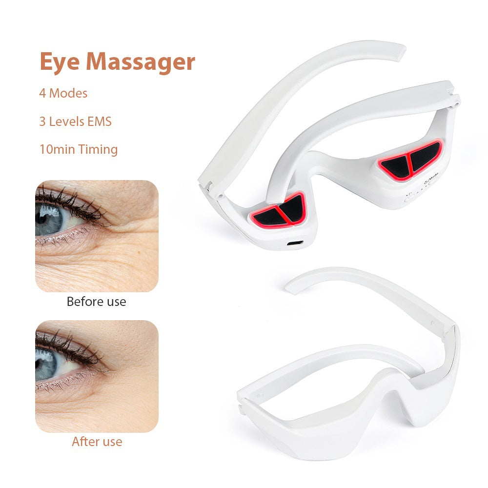 Bright Eyes, Confident You –  Eye Massager with Red Light Therapy