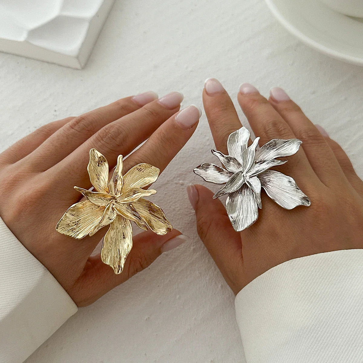 Dream Bloom Ring 🌙 A Little Surreal, A Lot of Statement