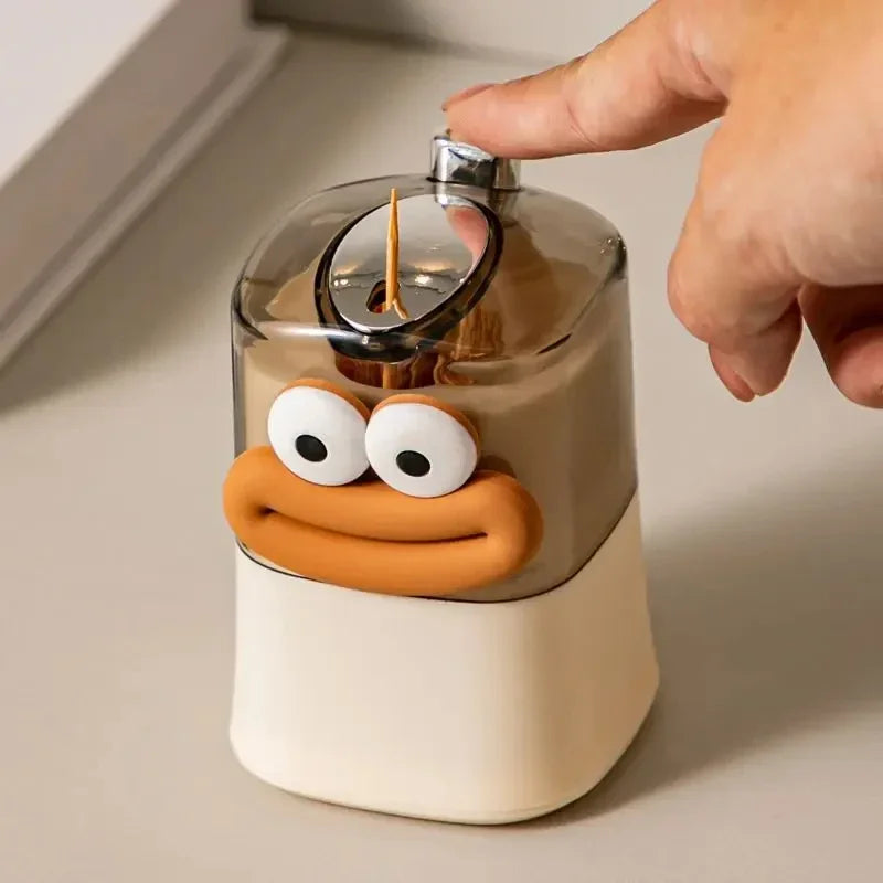 Big Lips Pop-Up Toothpick Holder – Cute, Quirky & Kinda Serving Influencer Vibes