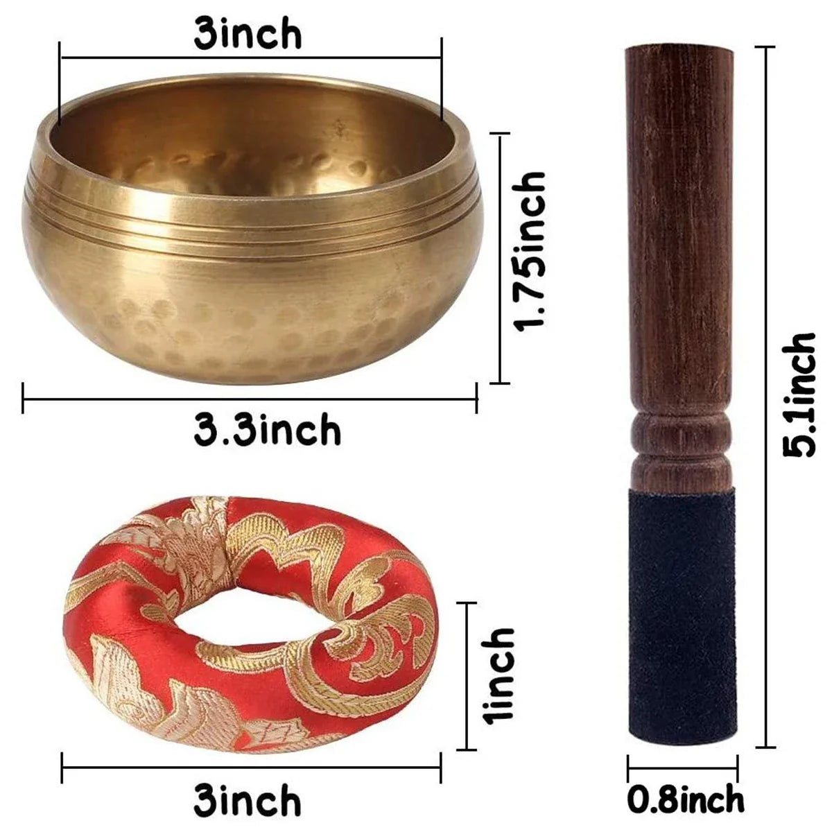 Tibetan Singing Bowl Set – Find Calm & Clarity Anytime, Anywhere