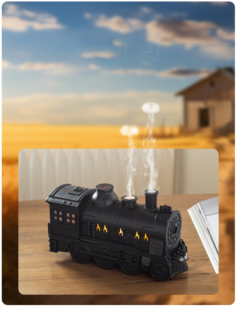 Steam Train Humidifier - Chugs Mist, Clears Vibes, Looks Adorbs