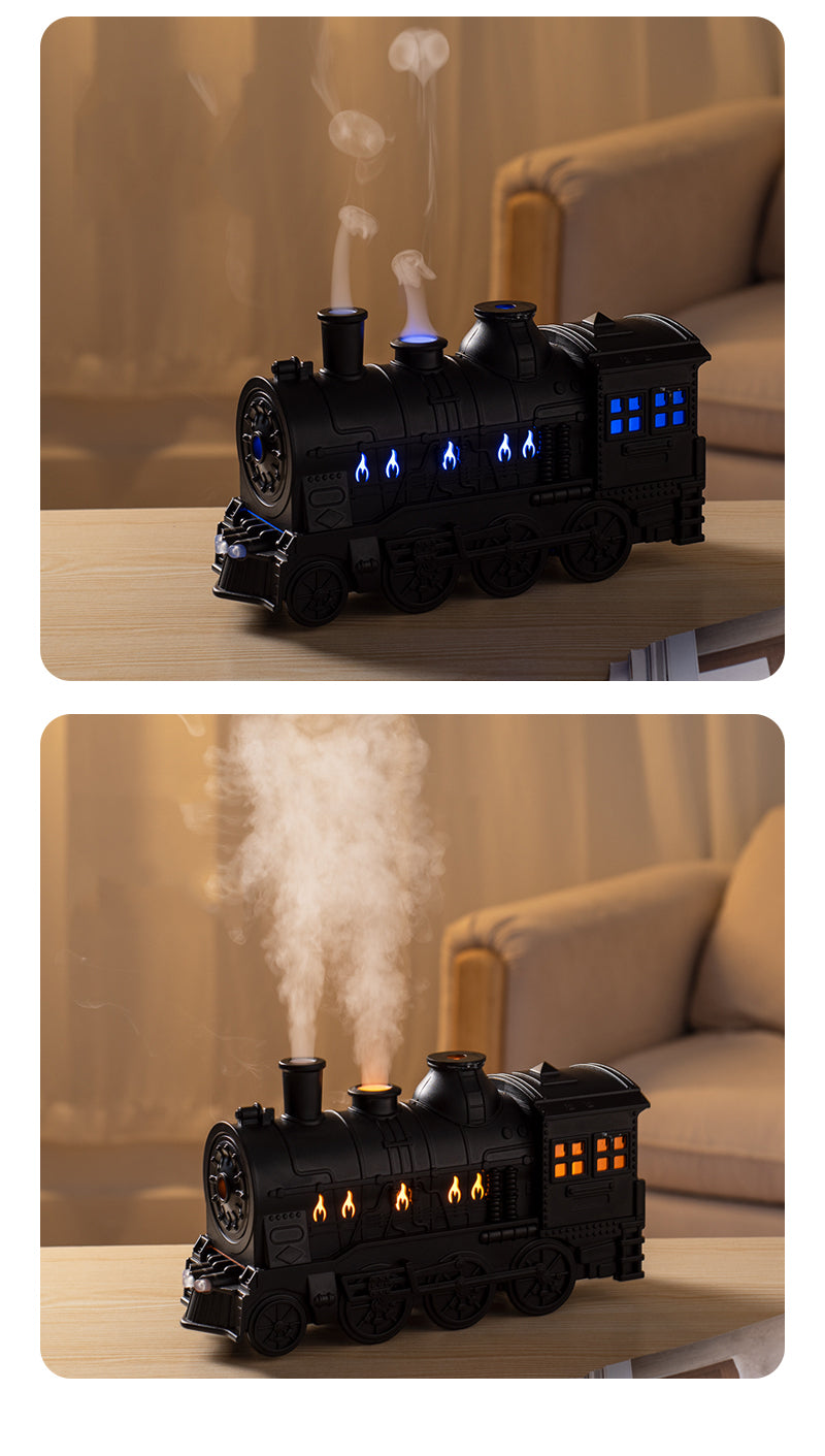 Steam Train Humidifier - Chugs Mist, Clears Vibes, Looks Adorbs