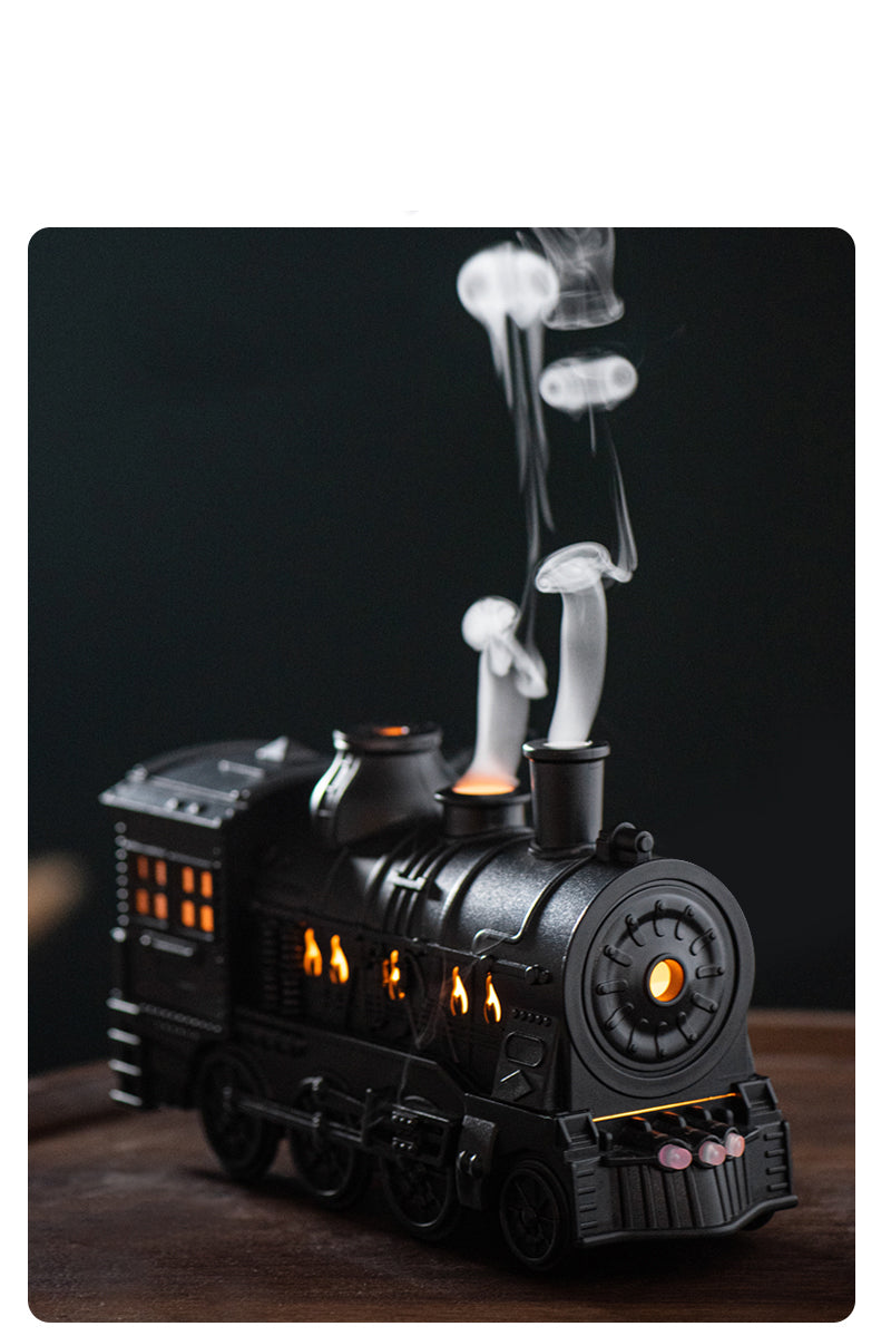 Steam Train Humidifier - Chugs Mist, Clears Vibes, Looks Adorbs